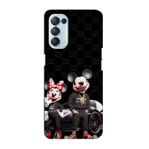Чехол Disney Mouse Oppo Reno5 4G (PREMIUMPrint) (Семья Маусов)