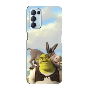 Чохол з мультфільмом Шрек на Oppo Reno5 4G