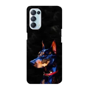 Чехлы с картинками животных Oppo Reno5 4G (Собака)