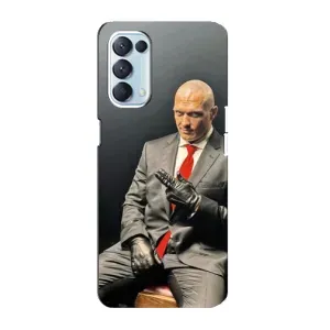 Чохол з принтом «Усик Hitman» для OPPO Reno5 4G