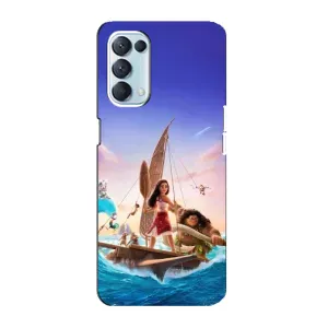 Чохол з мультфільмом Ваяна Oppo Reno5 4G (Команда Ваяна Мауї)