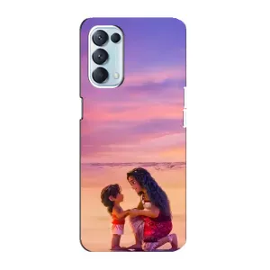 Чохол з мультфільмом Ваяна Oppo Reno5 4G (Маленька Ваяна)