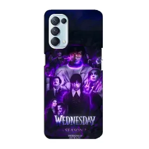 Чохол з дизайном Венздей 2 на Oppo Reno5 4G