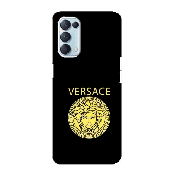 Чехол с принтом «Versace» для OPPO Reno5 4G