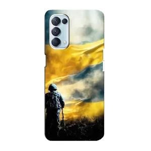 Украинские, патриотические Чехлы для Оппо Рено 5 4G (Война)