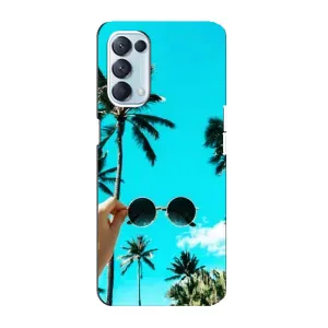 Силиконовый чехол с КАРТИНКАМИ лето для Oppo Reno5 4G (AlphaPrint)