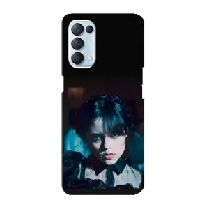 Чохли Венсдей на Oppo Reno5 4G Уенсдей (AlphaPrint) (погляд Венздей)