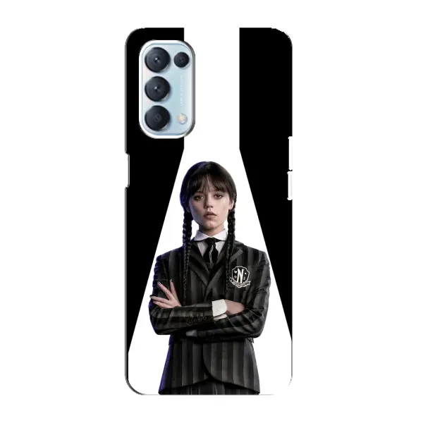 Чехол с принтом «W-Wednesday» для OPPO Reno5 4G