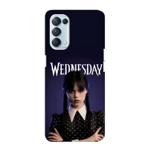 Чохли Венсдей на Oppo Reno5 4G Уенсдей (AlphaPrint) (Wednesday)