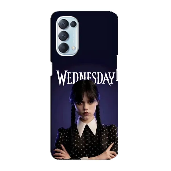 Чехол с принтом «Wednesday» для OPPO Reno5 4G