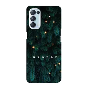 Новорічні, Святкові Чохли для Oppo Reno5 4G - 2024 год (Winter)