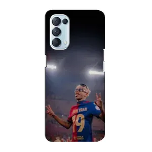 Чехол с принтом «Ямаль на стадионе» для OPPO Reno5 4G