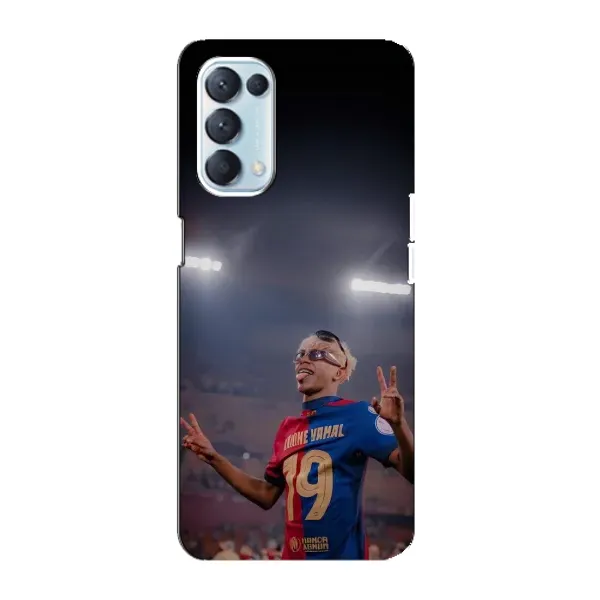 Чехол с принтом «Ямаль на стадионе» для OPPO Reno5 4G Чехол с принтом «Ямаль на стадионе» для OPPO Reno5 4G