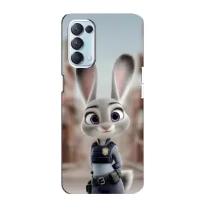 Чохол Зоотрополіс на Oppo Reno5 4G (Офіцер Джуді Гопс)