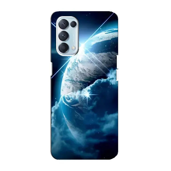 Чохол з принтом «Земля з космоса» для OPPO Reno5 4G
