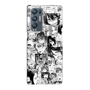 Чехлы Персонажи Аниме Наруто для Oppo Reno5 Pro Plus 5G (AlphaPrint) (Ahegao manga)
