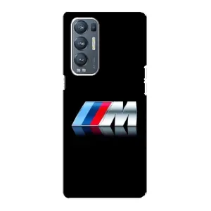 Чехол для Оппо Рено 5 Про Плюс (5G) - с принтом БМВ (AlphaPrint) (AMG)
