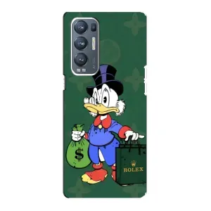 Чехлы для Oppo Reno5 Pro Plus 5G - Скрудж МакДак Louis Vuitton (PREMIUMPrint) (Богатая Утка)