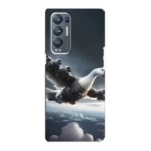 Чехол с мемом Тралалело тралала на Oppo Reno5 Pro Plus 5G (Бомбардини гусини)