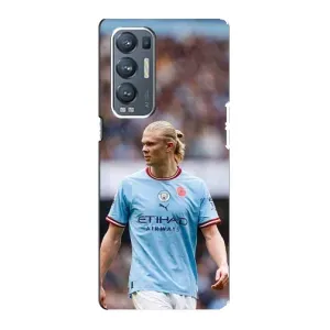 Чехлы с футболистом Ерлинг Холанд для Oppo Reno5 Pro Plus 5G (AlphaPrint) (Эрлинг Холанд)