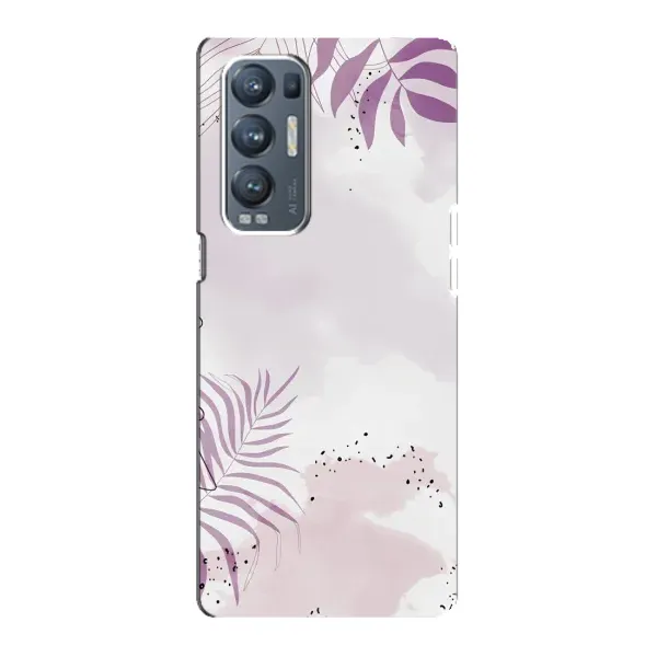 Чехол с принтом «Фиолетовые листья» для OPPO Reno5 Pro Plus (5G) Чехол с принтом «Фиолетовые листья» для OPPO Reno5 Pro Plus (5G)