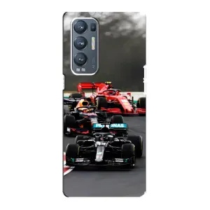 Чехол Формула1 на Oppo Reno5 Pro Plus 5G (Гонка Формула 1)