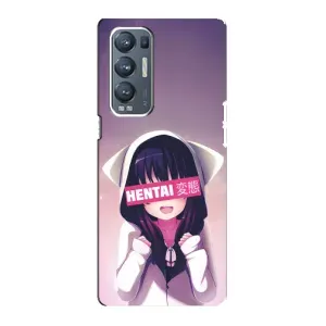 Чехлы Персонажи Аниме Наруто для Oppo Reno5 Pro Plus 5G (AlphaPrint) (Hentai chan)