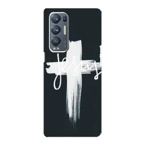 Чехол для Oppo Reno5 Pro Plus 5G (AlphaPrint) - (Христианские) (Иисус)