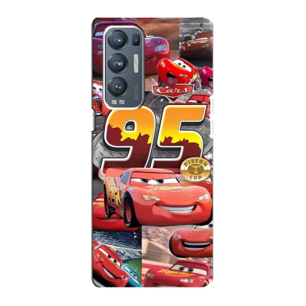 Чехол с принтом «Коллаж Молния Маквин» для OPPO Reno5 Pro Plus (5G)