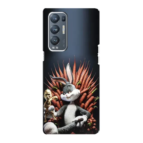 Чехол с принтом «Король Кролик» для OPPO Reno5 Pro Plus (5G)