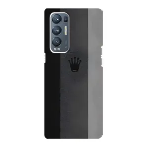Чехол с Короной Оппо Рено 5 Про Плюс (5G) - (AlphaPrint) (Коронка)