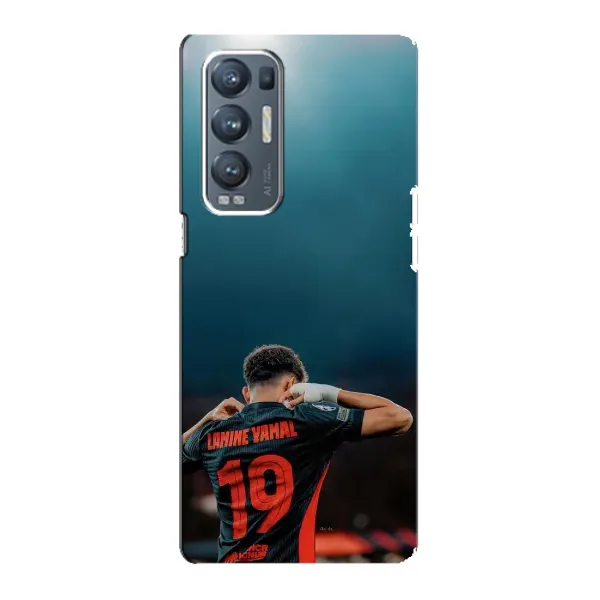 Чехол с принтом «Ламин 19» для OPPO Reno5 Pro Plus (5G)