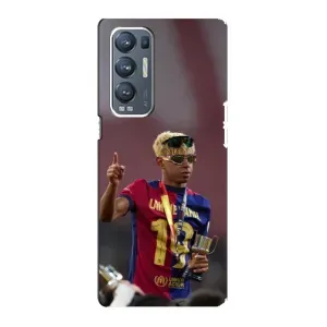Чехол с футболистом Ламин Ямаль Oppo Reno5 Pro Plus 5G