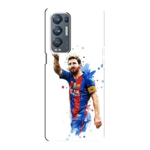 Чехлы Месси для Oppo Reno5 Pro Plus 5G (AlphaPrint) (Лео Месси)