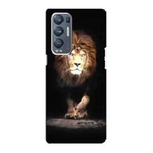 Чехол со Львом для Oppo Reno5 Pro Plus 5G (VPrint) (Лев)
