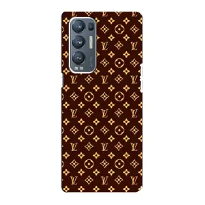 Чехлы Луи Витон для Oppo Reno5 Pro Plus 5G (AlphaPrint - LOUIS VUITTON) (лого LOUIS VUITTON)