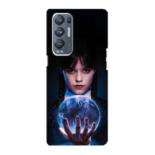 Чохол з принтом «Магічна сфера Венздей» для OPPO Reno5 Pro Plus (5G)