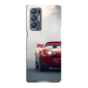 Силиконовый чехол Маквин для Oppo Reno5 Pro Plus 5G (Скоростной Маквин)