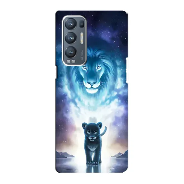Чехол с принтом «Маленький лев» для OPPO Reno5 Pro Plus (5G) Чехол с принтом «Маленький лев» для OPPO Reno5 Pro Plus (5G)
