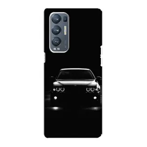 Чехол для Оппо Рено 5 Про Плюс (5G) - с принтом БМВ (AlphaPrint) (Машина BMW)