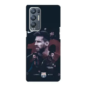 Чехлы Месси для Oppo Reno5 Pro Plus 5G (AlphaPrint) (Месси 10)
