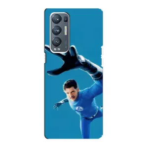 Чехол с принтом Фантастическая четверка для Oppo Reno5 Pro Plus 5G (Мистер Фантастик супергерой)