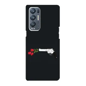 Чехлы (ART) Цветы на Oppo Reno5 Pro Plus 5G (VPrint) (Неожиданные цветы)
