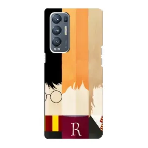 Чехлы с Гарри Поттером для Oppo Reno5 Pro Plus 5G (AlphaPrint) (обложка Гарри Поттера)