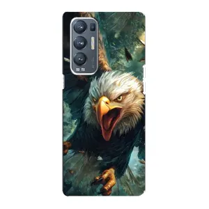 Чохол з картинкою 'Хижаки' для Oppo Reno5 Pro Plus 5G (Орел у польоті)