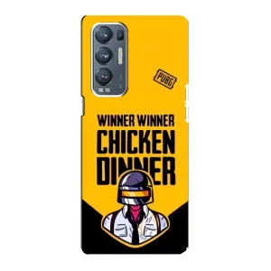 Чехол PUBG для Оппо Рено 5 Про Плюс (5G) (AlphaPrint) (Pubg шлем)