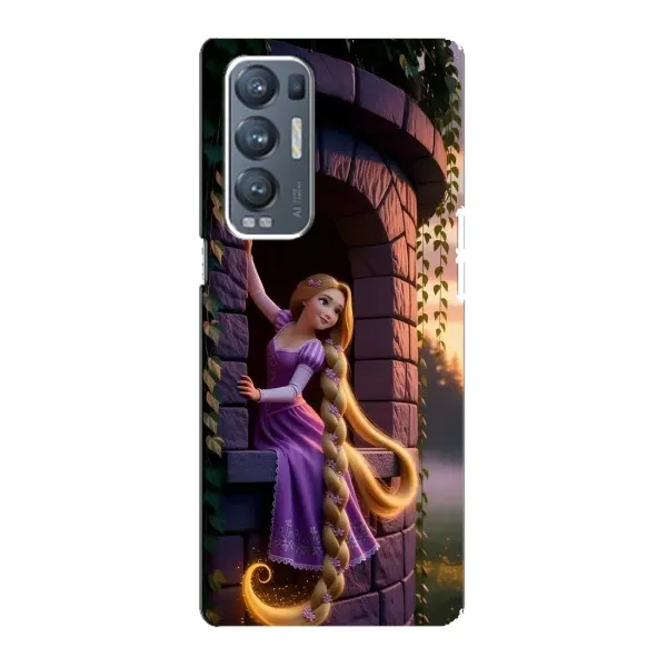 Чохол з принтом «Рапунцель на вежі» для OPPO Reno5 Pro Plus (5G) Чохол з принтом «Рапунцель на вежі» для OPPO Reno5 Pro Plus (5G)
