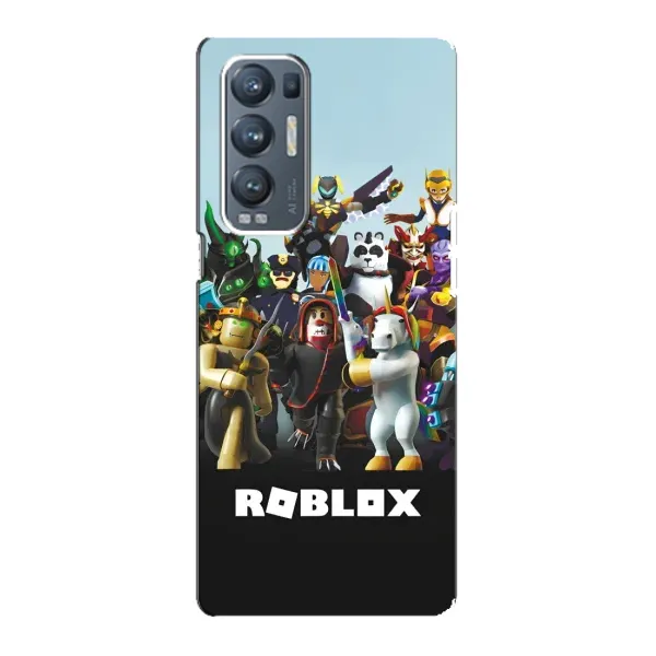 Чехол с принтом «ROBLEX» для OPPO Reno5 Pro Plus (5G)