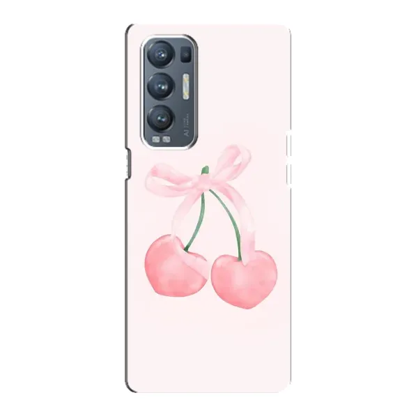 Чехол с принтом «Розовые вишни» для OPPO Reno5 Pro Plus (5G)