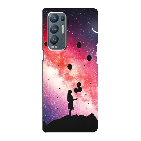 Чехол с принтом «С шариками» для OPPO Reno5 Pro Plus (5G)